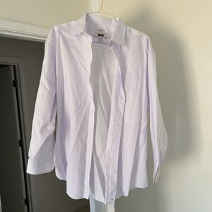Joseph Light Purple Men's Dress Shirt